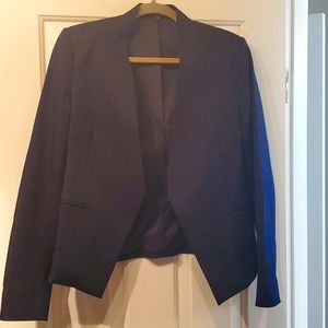 Theory Lanai Bistretch Blazer Size 10 Black